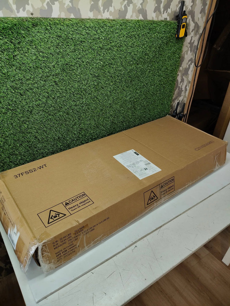 Taburete Plegable con Respaldo - AMAZON BASICS