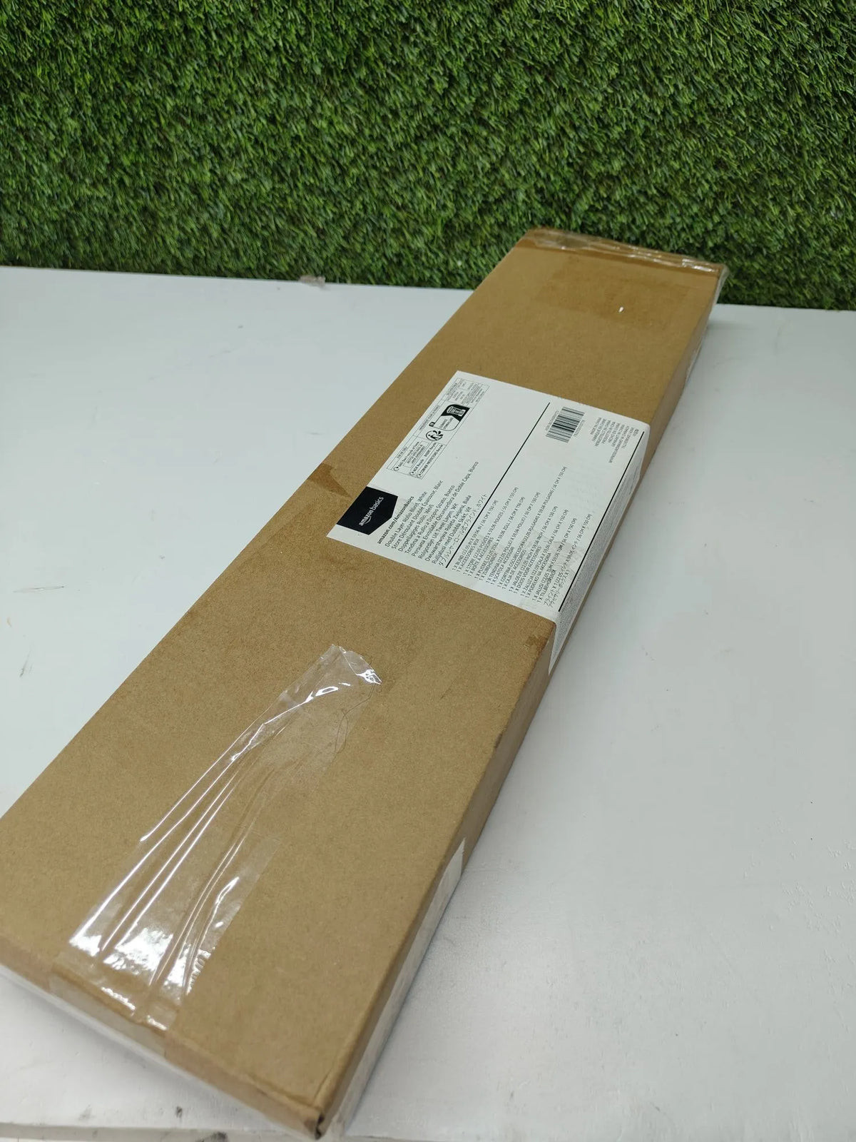 Estor enrollable de doble capa - Amazon basics