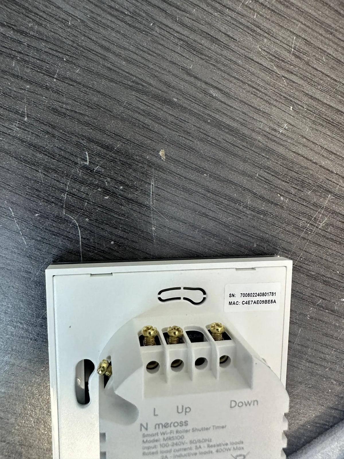Interruptor de Cortina Meross