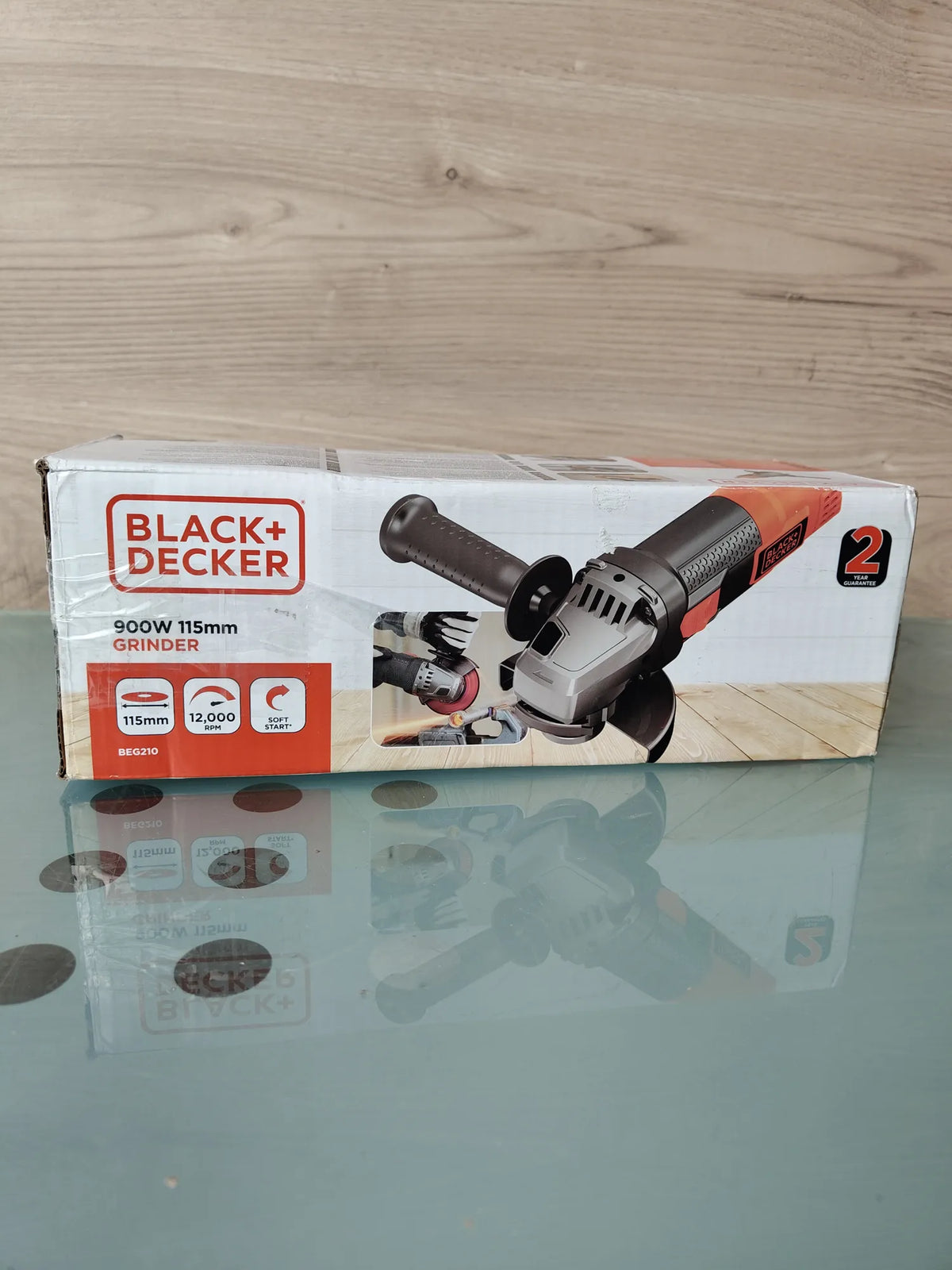 Amoladora lateral con empuñadura - Black + decker