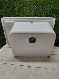 Lavabo de pared de resina Negrari