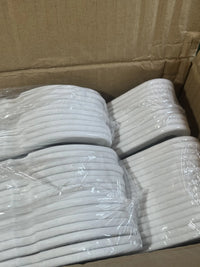 Percha de Terciopelo Blanca SONGMICS