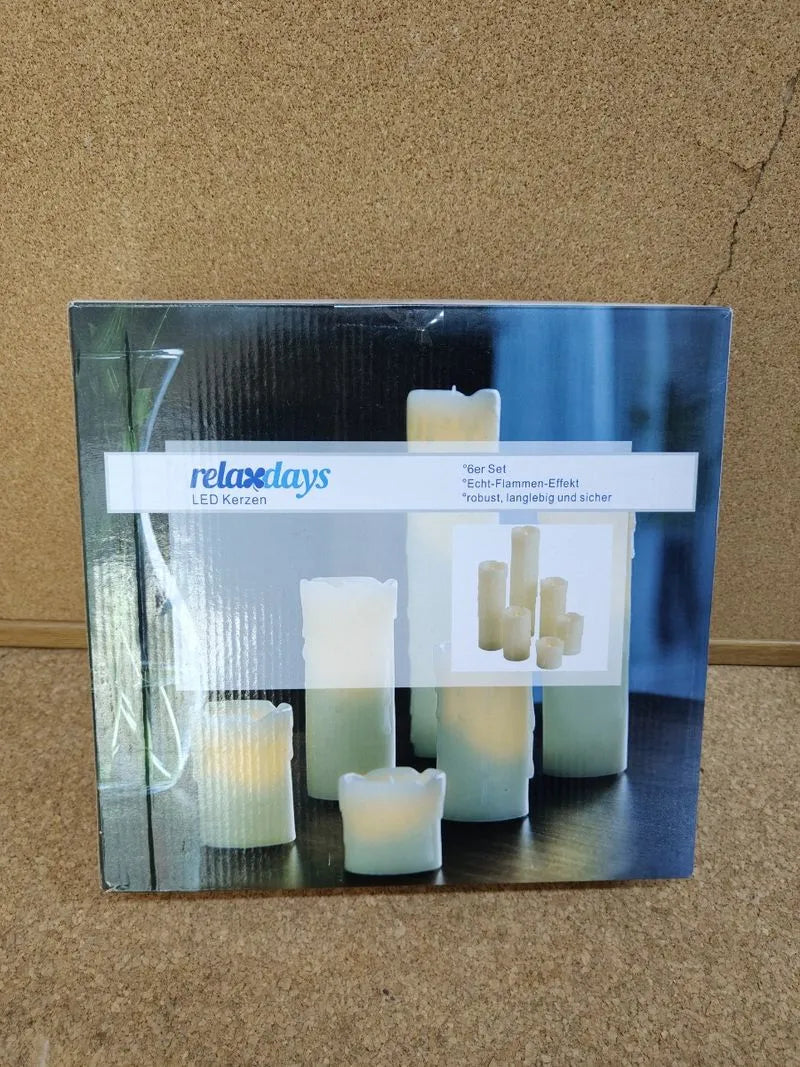 6 Velas Led, Eléctricas