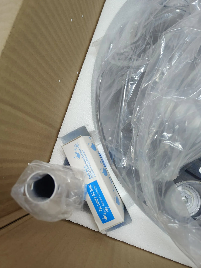 Ventilador de techo con luz - Fabrilamp
