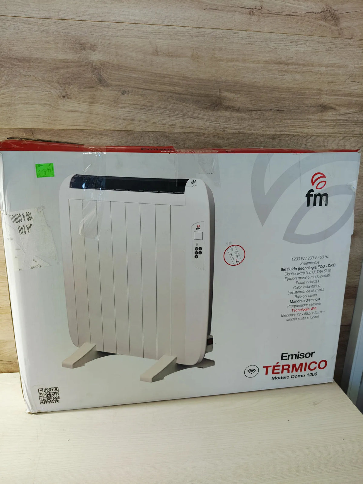 Radiador F.M. DOMO1200 EMISOR TERMICO