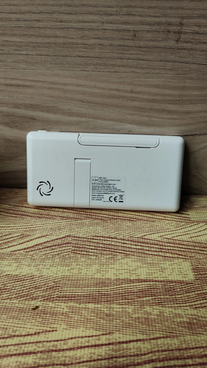 Camara Vigilancia Bebe 5" 720P HD IPS Rotación de 350°
