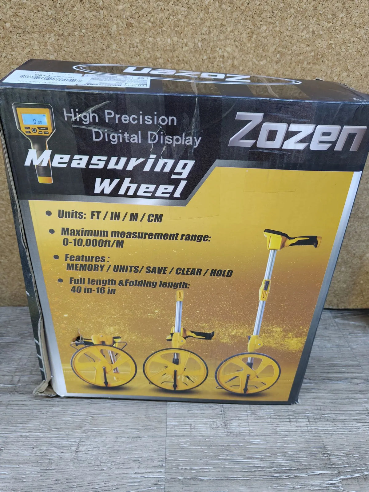 Rueda de medición de metro Zozen