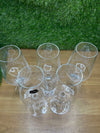 Juego de 6 copas de vino tinto Crystalex