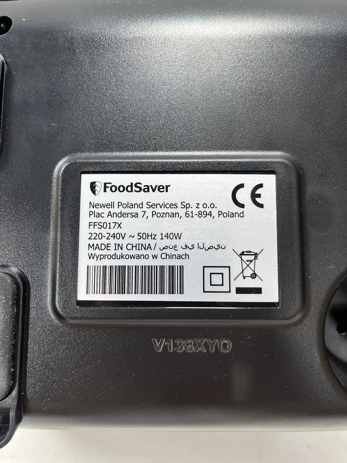 Envasadora al Vacío con un Cutter Incorporado FoodSaver