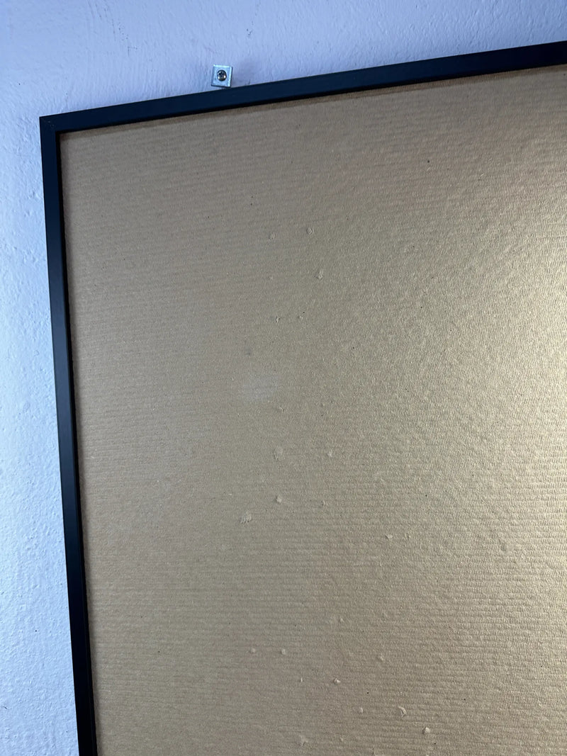 Tablero de fieltro gris