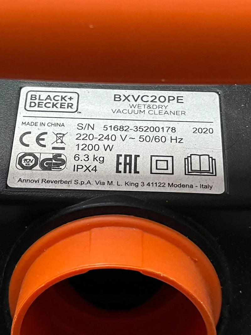 Aspirador Multiuso BXVC20PE Black+Decker