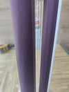 Estor enrollable de doble capa morado