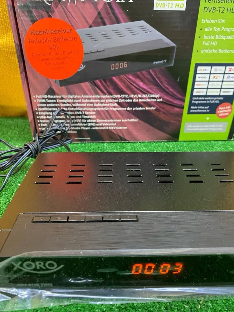 XORO HRT 8770 Twin - Combo DVB-C/DVB-T2 FullHD