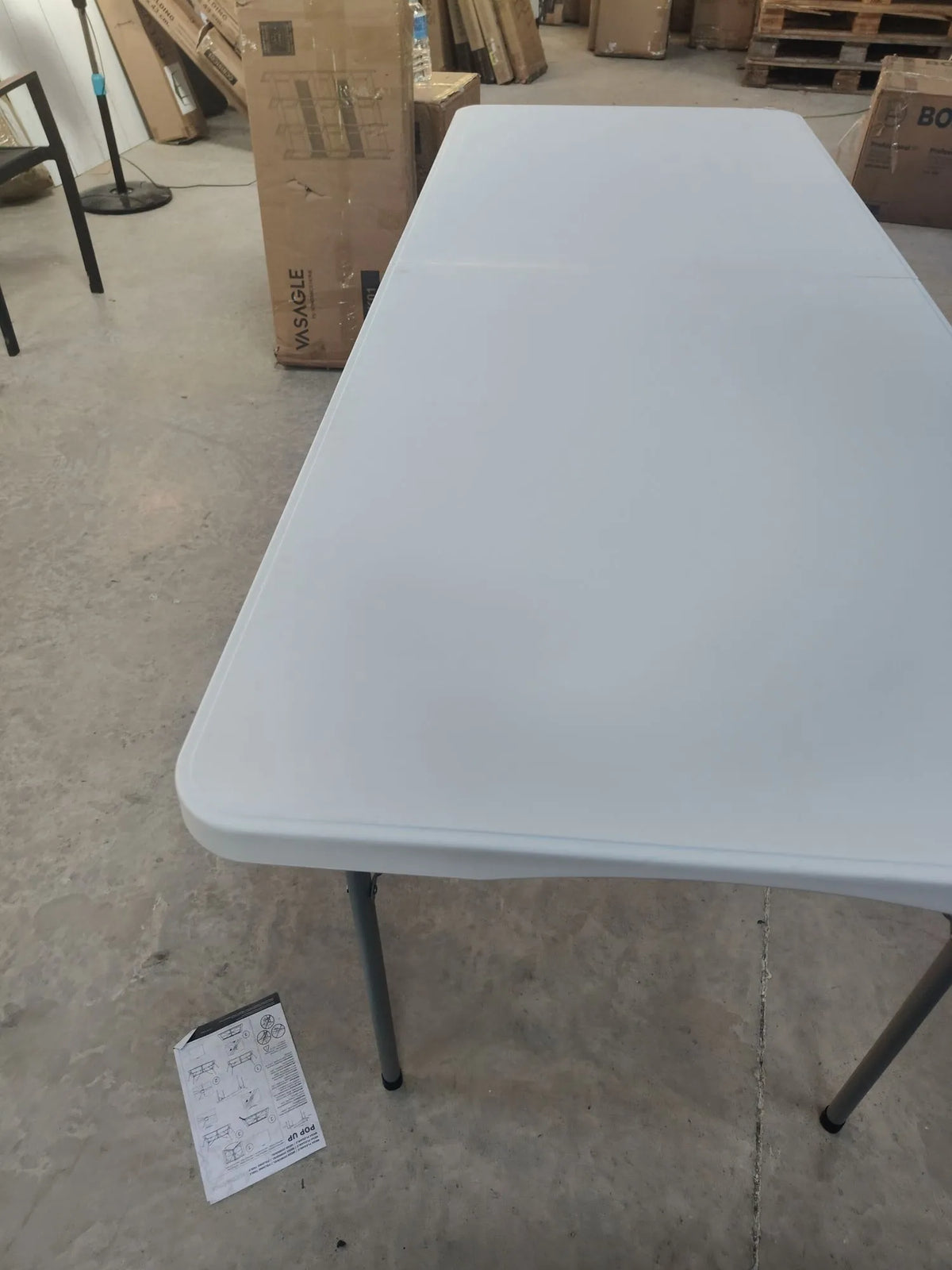 Mesa plegable portátil de 180cm