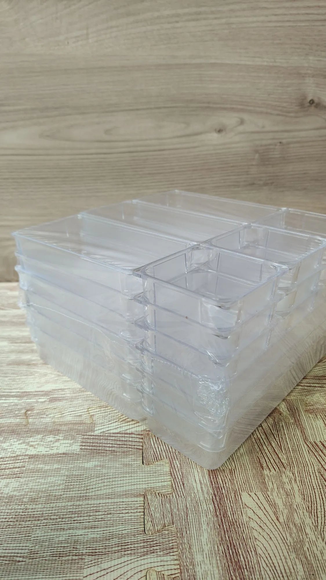 24 Cajas Organizador de Cajón Plástico