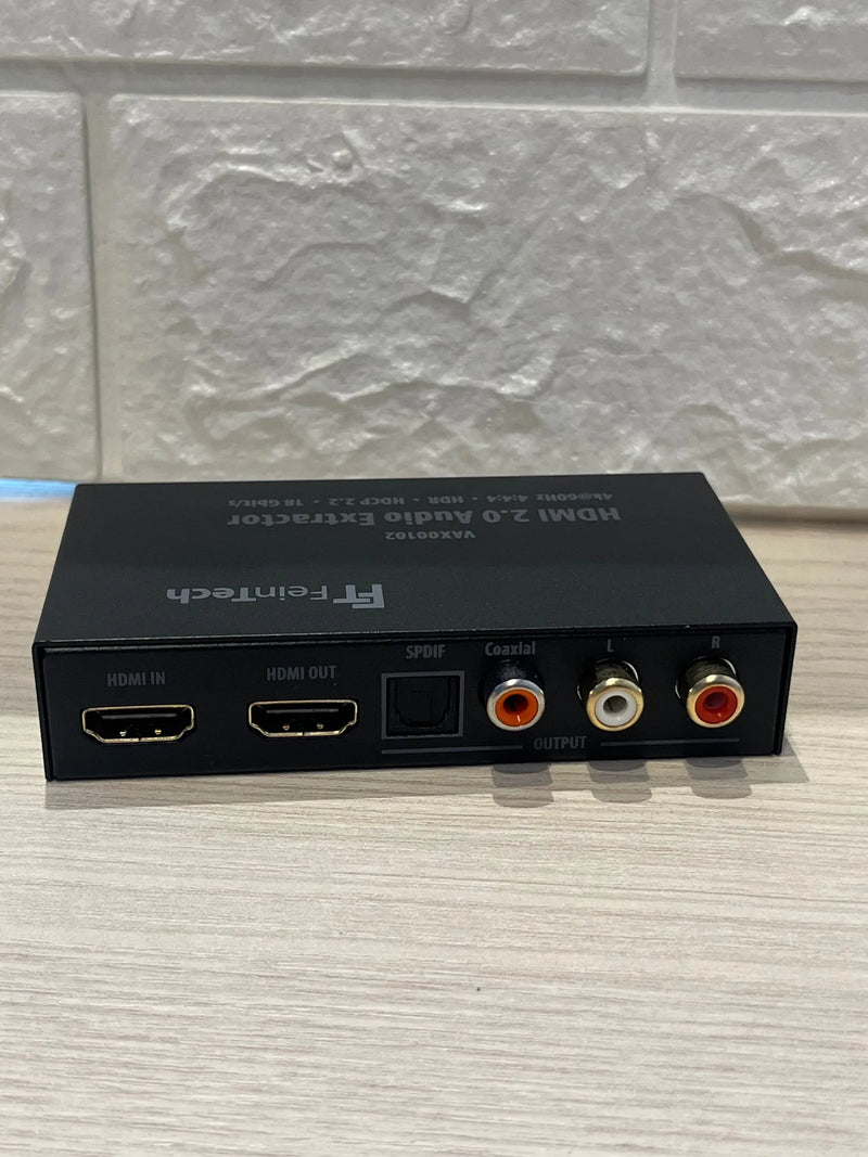 Extractor de audio HDMI 2.0 4K HDR FeinTech