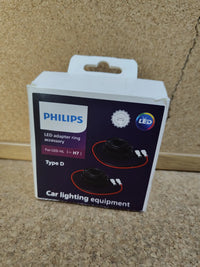 anillos adaptadores tipo D para las lámparas principales LED H7 philips