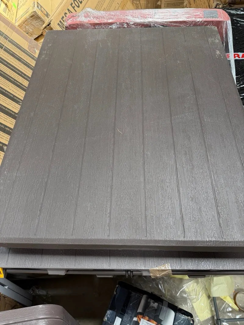 Mesa plegable marrón 180 cm