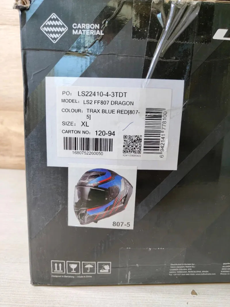 Casco Integral Dragon Carbon (XL) - LS2