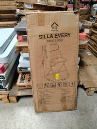 Pack de 2 Sillas Plegables - KIT GARDEN