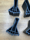 4 Protectores Antideslizantes para Patas de Escalera de Goma