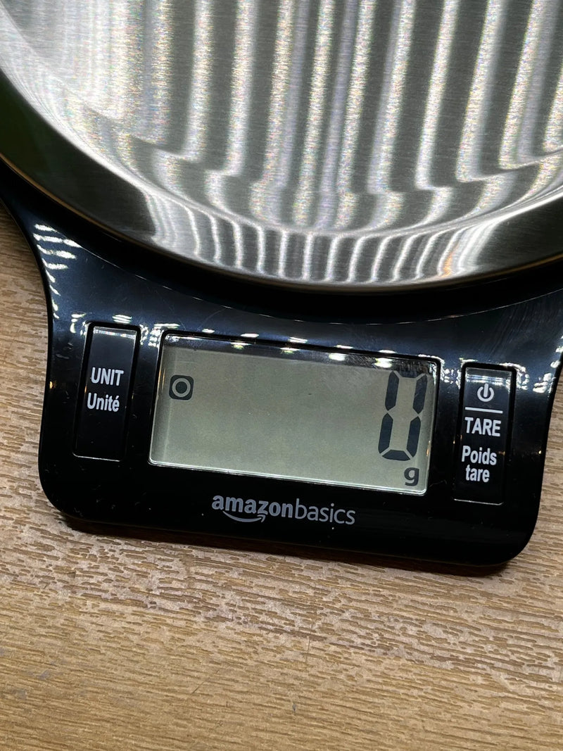 Báscula de Cocina Digital con Pantalla LCD Amazon Basics