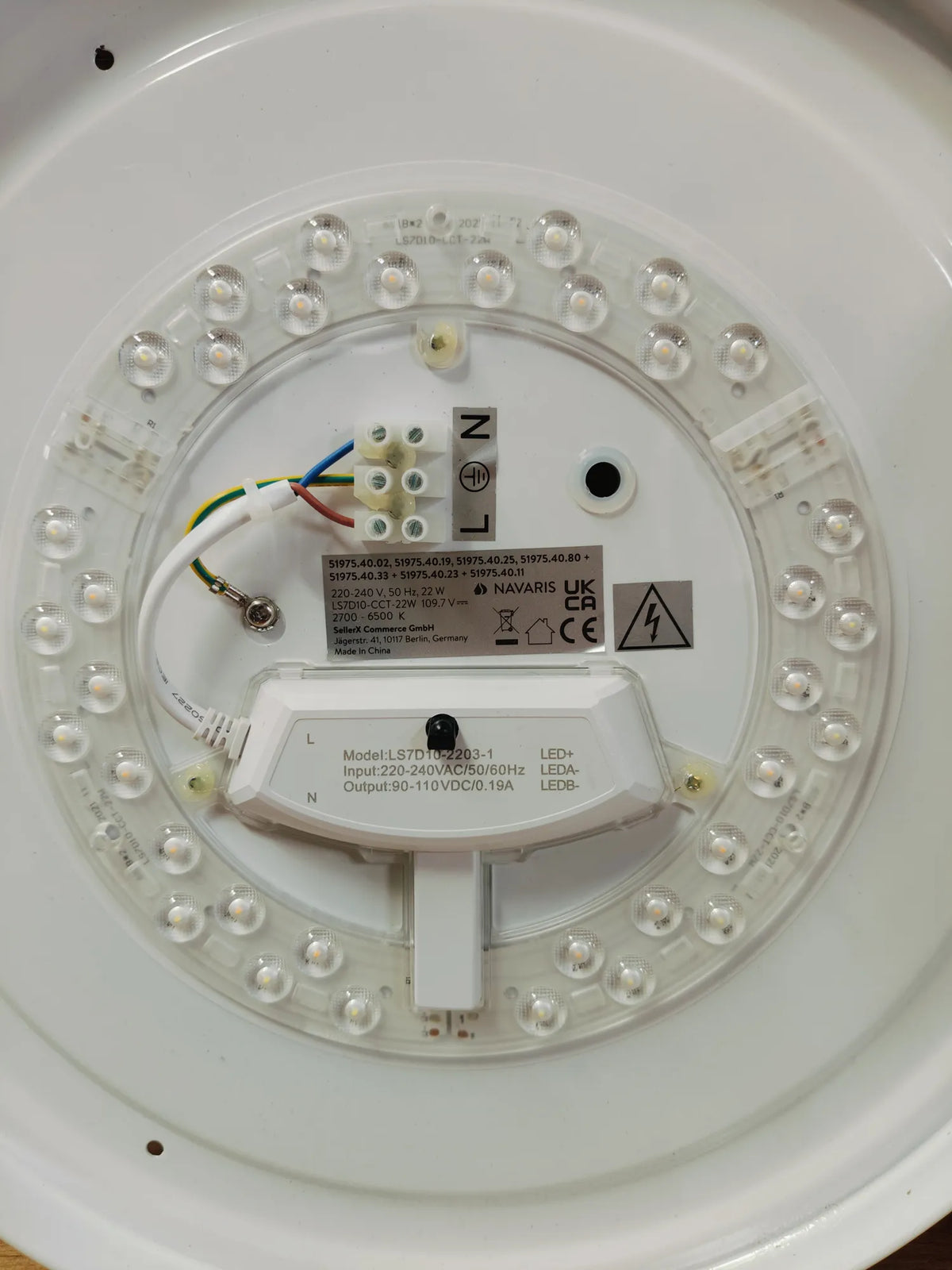 Lámpara LED de techo - Navaris