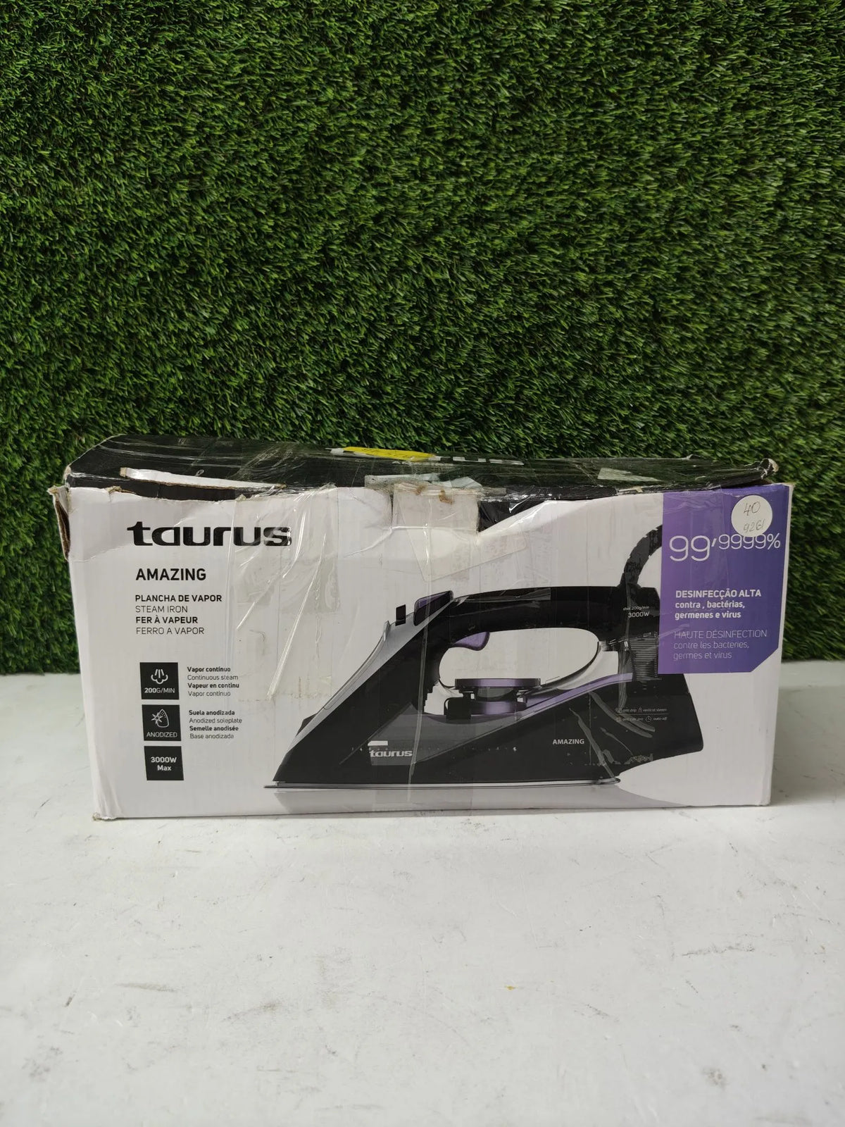 Plancha de Vapor 3000W - TAURUS