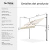 Toldo plegable para balcón