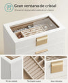 Caja de joyas con 6 niveles
