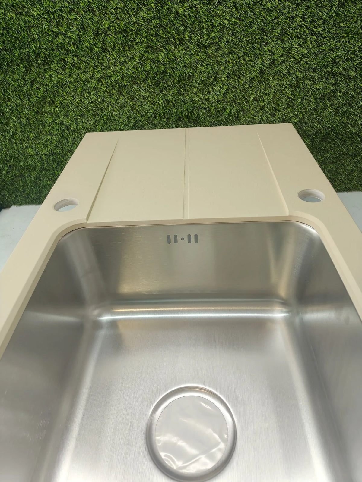 Fregadero para cocina beige - Quadron