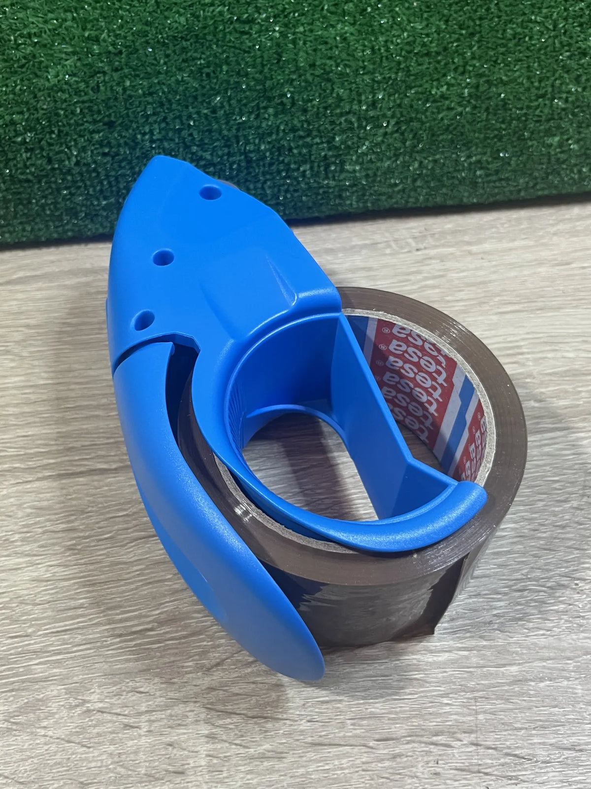 Dispensador Ergonómico Azul de Cinta tesapack