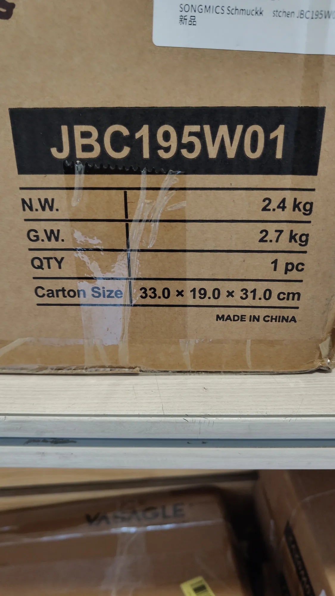 Caja Joyero Apilable, Caja de Joyas de 6 Capas Grande