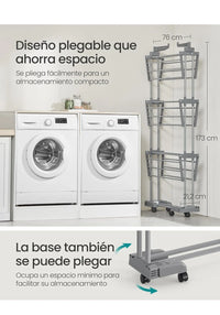 Tendedero Plegable de 4 Niveles