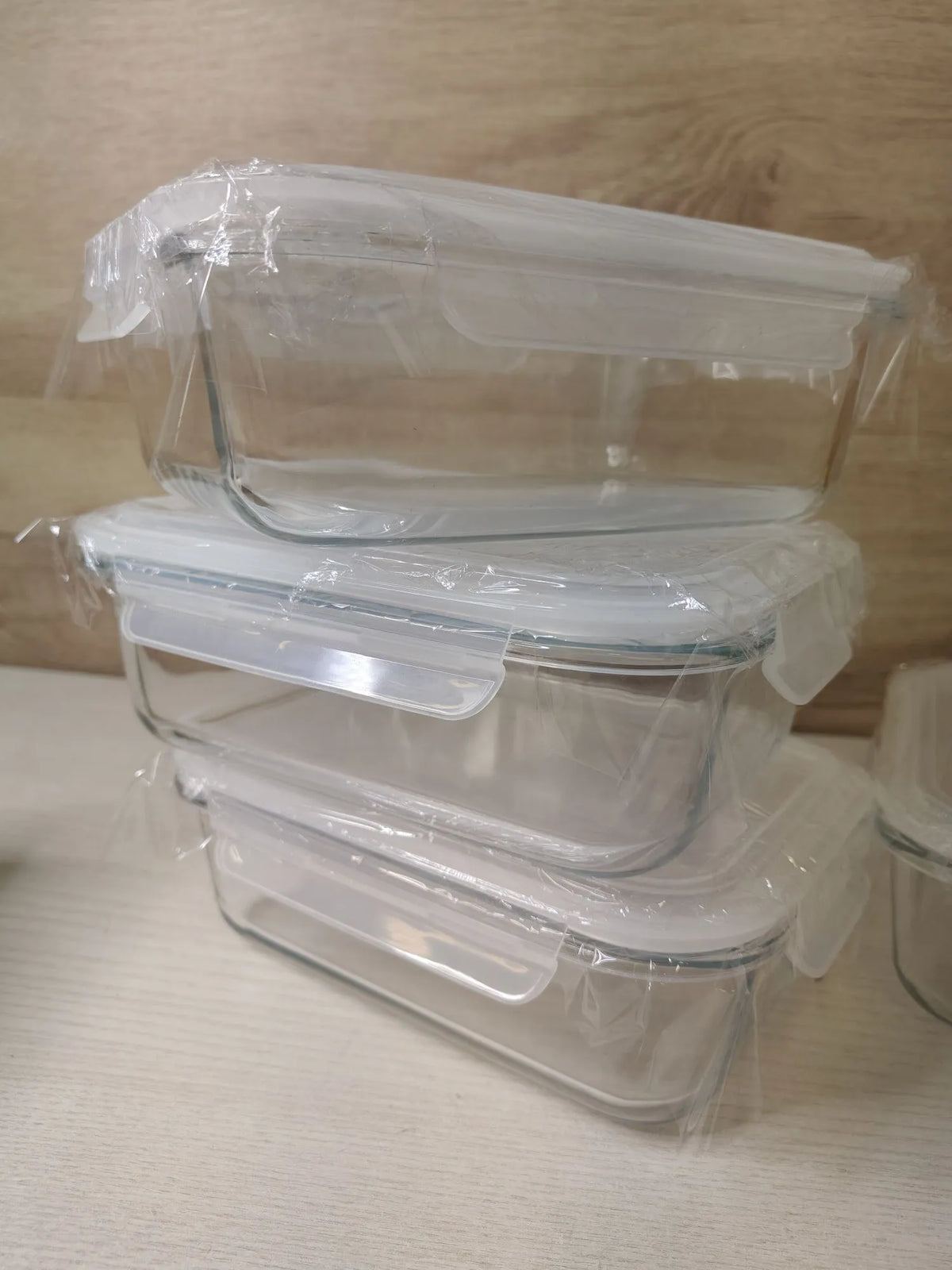 Pack de 4 fiambreras de cristal - LG luxury