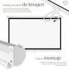 Pantalla de proyección para cine