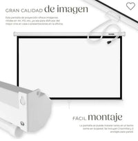 Pantalla de proyección para cine