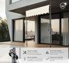 Toldo plegable para balcón