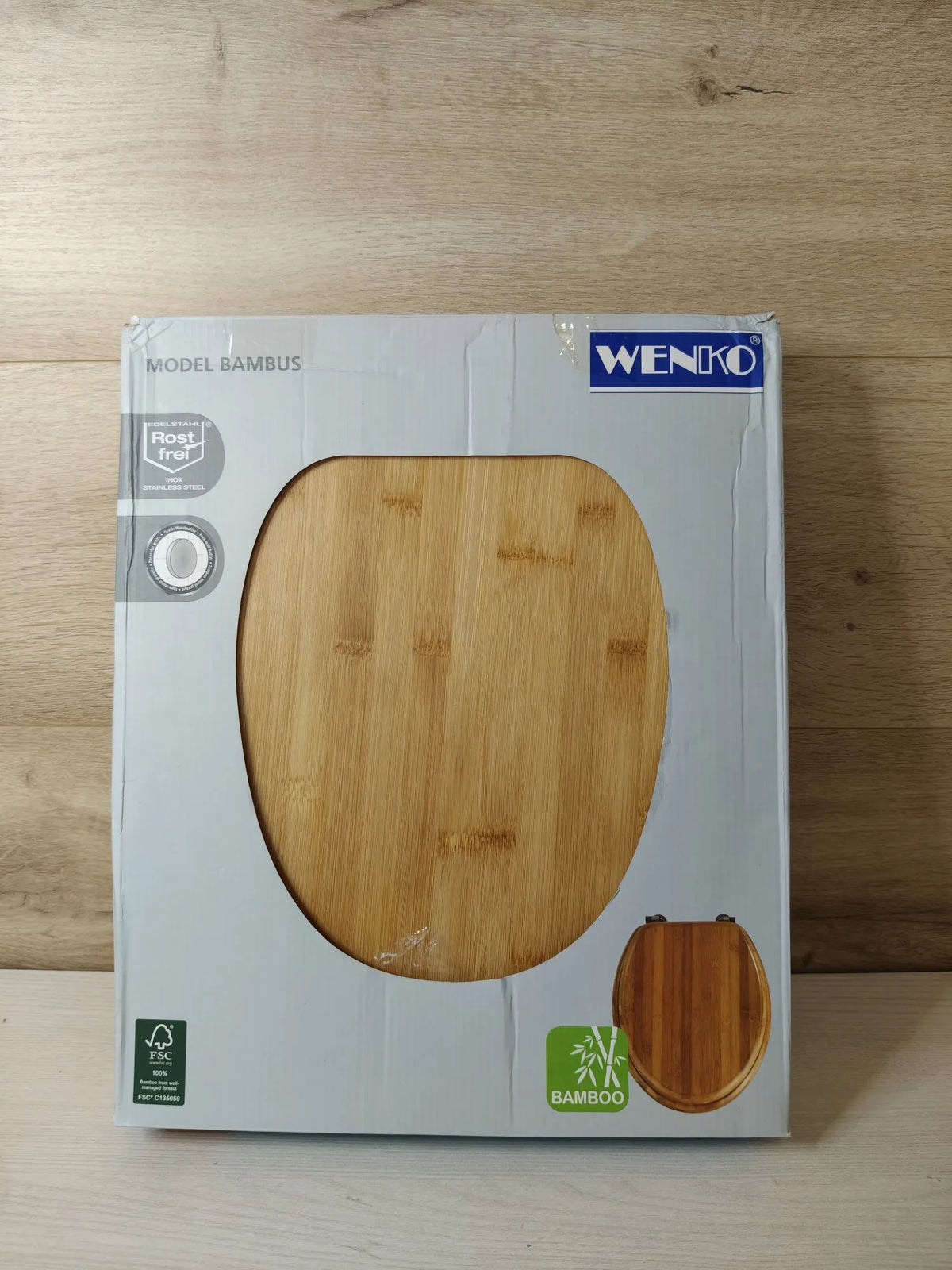 Tapa de WC Bambus - WENKO