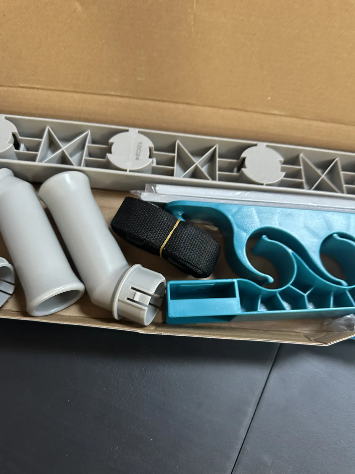 Organizador de accesorios piscina