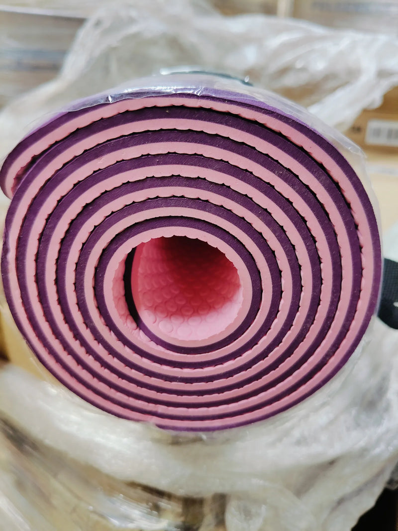 Esterilla de yoga - lila-rosa