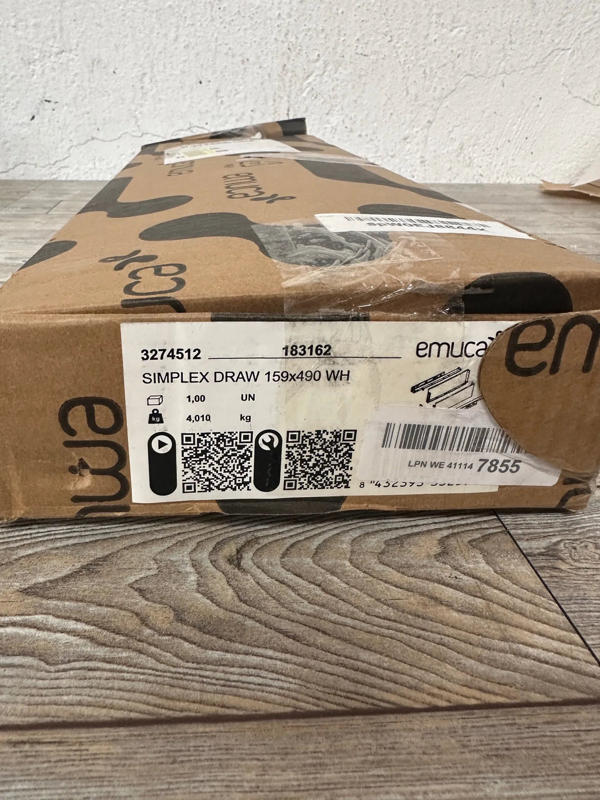 Cajón exterior Emuca