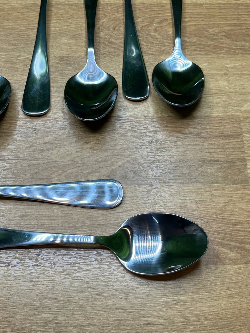 10 Cucharas de Cocina de Acero Inoxidable