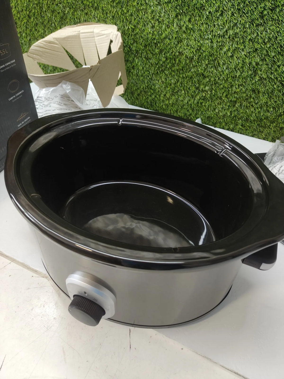 Olla de cocción lenta de 5,5 litros - Cecotec