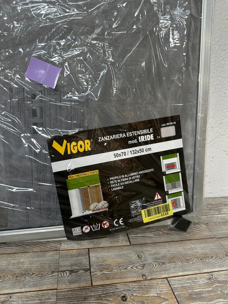 Mosquitera extensible de aluminio