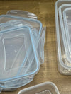 Kit de plástico con tapa