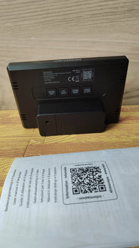 Pluviómetro con Monitor de Lluvia con Temperatura Interior y Exterior