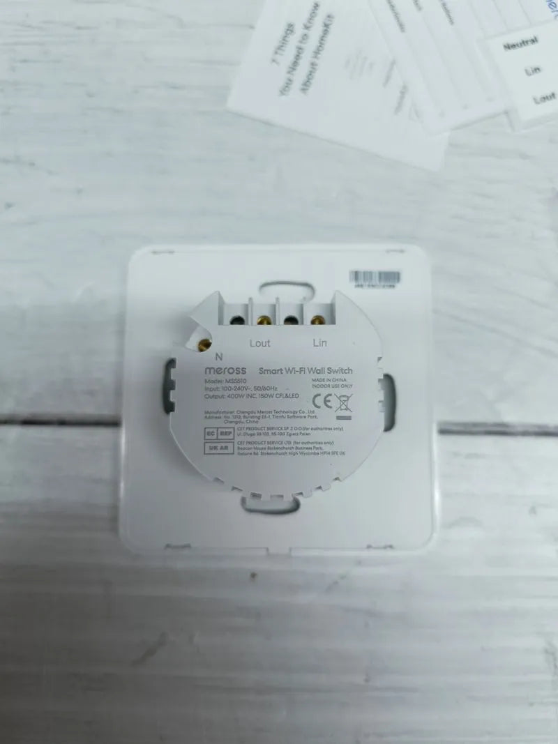 Interruptor de Pared Inteligente - Meross