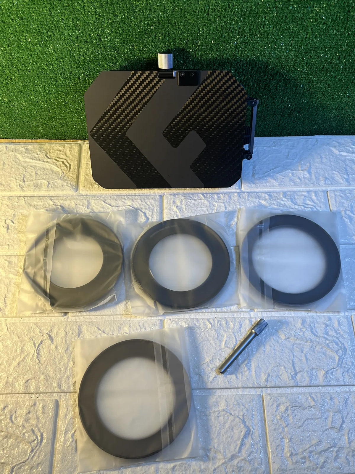 Bandera Superior Fibra de Carbono para Cámaras K&F