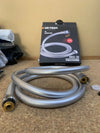 Manguera ducha, 2.0 m, Flexo de Caucho, Gris